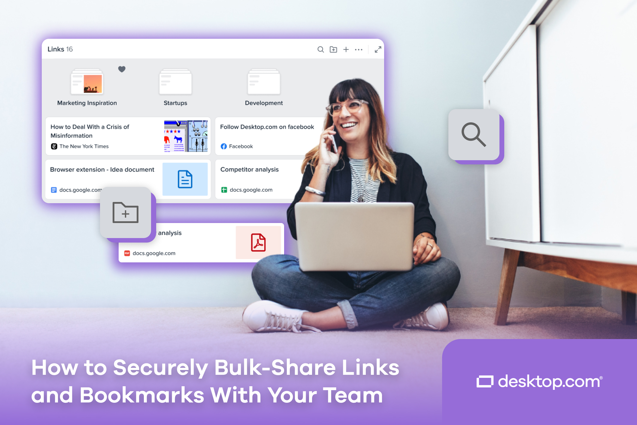 How to Securely Bulk-share Links and Bookmarks with Your Team