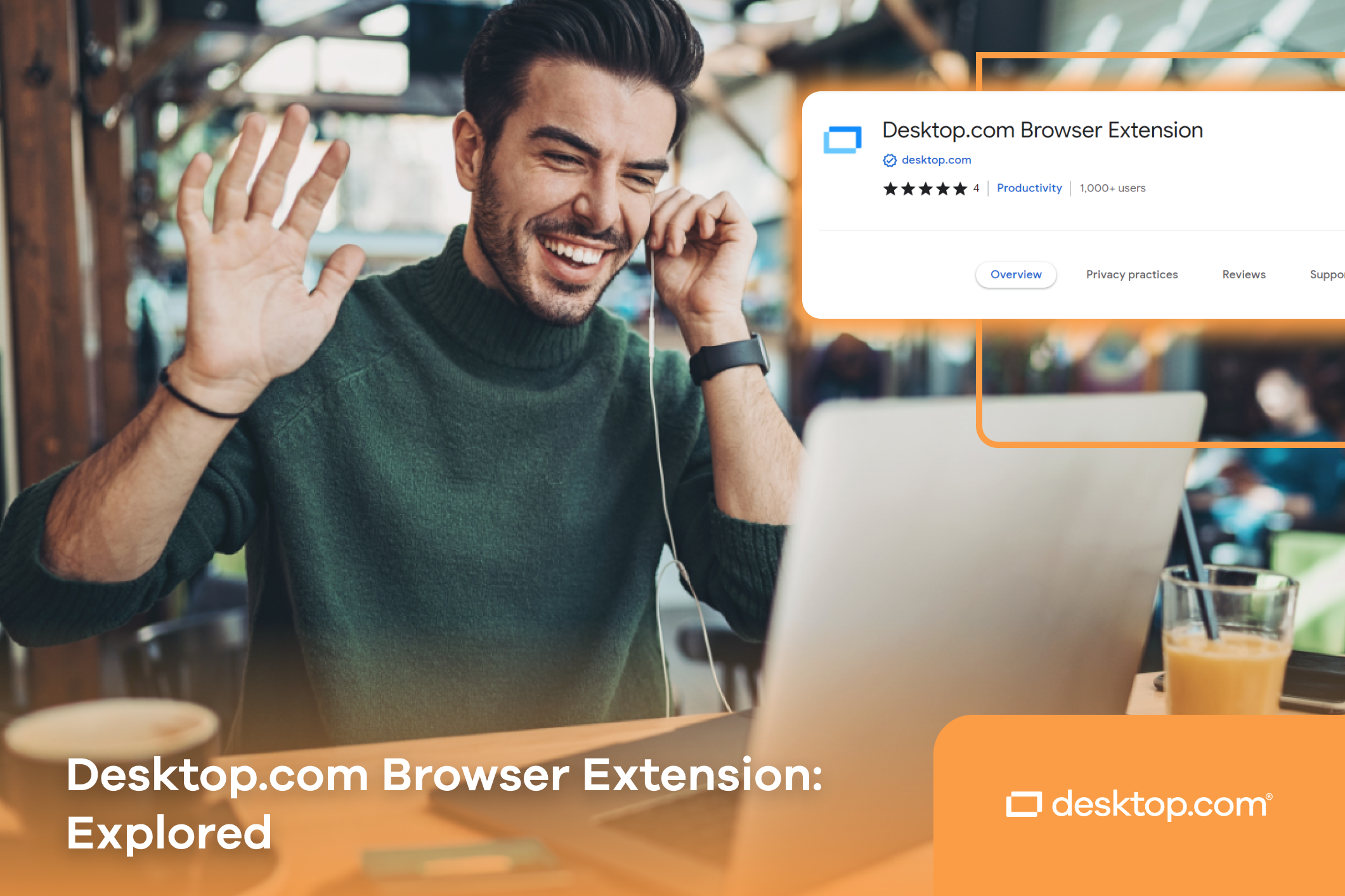 Desktop.com Browser Extension: Explored